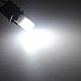 DODOFUN T10 Ceramics Interior Exterior Bright LED Light 168 175 194 2825 W5W Size Bulb White Color (Pack of 10)