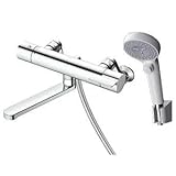 TOTO 浴室用壁付サーモスタット混合水栓 170mm コンフォートウェーブクリック90φ 寒冷地用