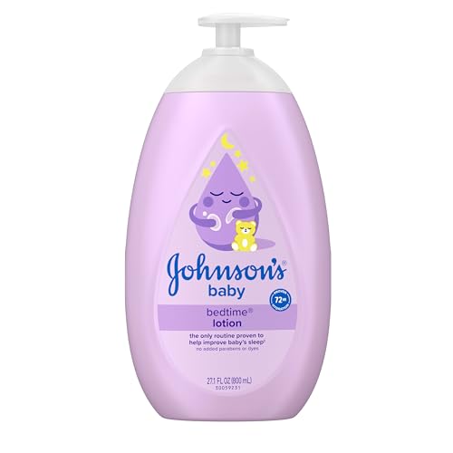 Johnson's Baby Bedtime Lotion, Soothing NaturalCalm Aromas, Gentle Nighttime Baby