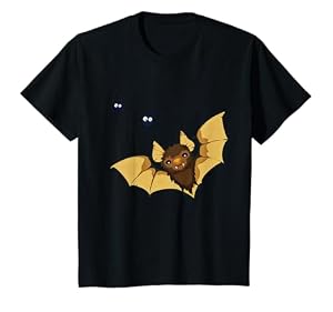 Kinder Lustig Vampir Fledermaus Halloween Kinder Kostüm Geschenk T-Shirt
