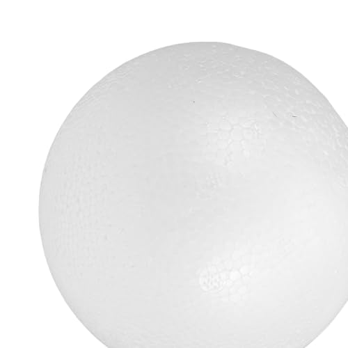 Boules de mousse blanche 10cm support loisirs créatifs et matériel maquette scolaire