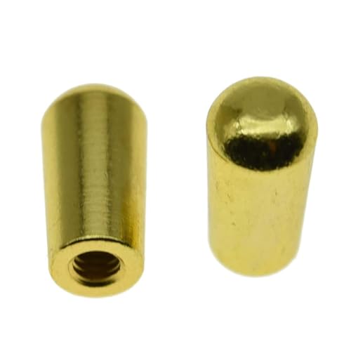 Boutons d'interrupteur à bascule M3.5 en métal doré pour guitare Epiphone Les Paul Lot de 2