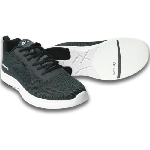 Image of Pyramid Men's Path Lite Seamless Mesh Bowling Shoes - Lightweight Seamless Design, Athletic Fit, Breathable Knit Upper, Universal Slide Soles