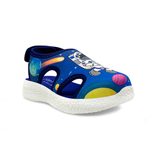 Image of KazarMax Kids Boys and Girls Lightweight | Comfort | Easy Slip-On | Breathable | Printed Sandal