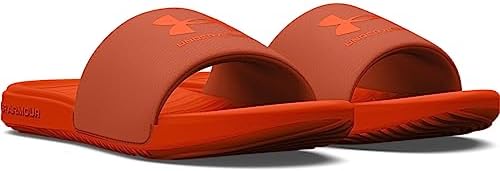 Under Armour Men's Ansa Fixed Strap Slide Sandal, (201) Orange Oxide/Scorched/Scorched, 11 | Image 1