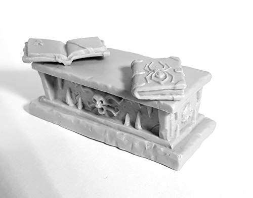 Pechetruite 1 x PROFANE Altar and Books - Reaper Bones Miniatura para Juego de rol Guerra - 77721