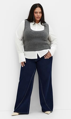 City Chic Women's Sweater-Hybrid Harley3