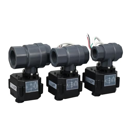 Vanne à boisseau sphérique motorisée électrique DN20 3/4 pouce commande manuelle - 5