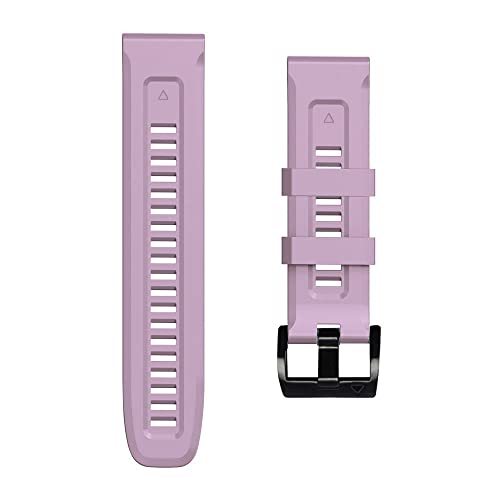 Bracelet 26mm pour Garmin Fenix 7X et 6X en silicone à boucle sport