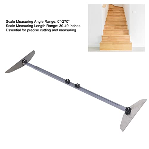 Outil de gabarit de marche d'escalier Cocoarm à angle variable 0° à 270° pour coupes précises