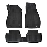 3D Floor Mats for Buick Regal 2011-2017 Heavy Duty, Custom Fit, All Weather Liner Front & 2nd Row Full Set Rubber, Black