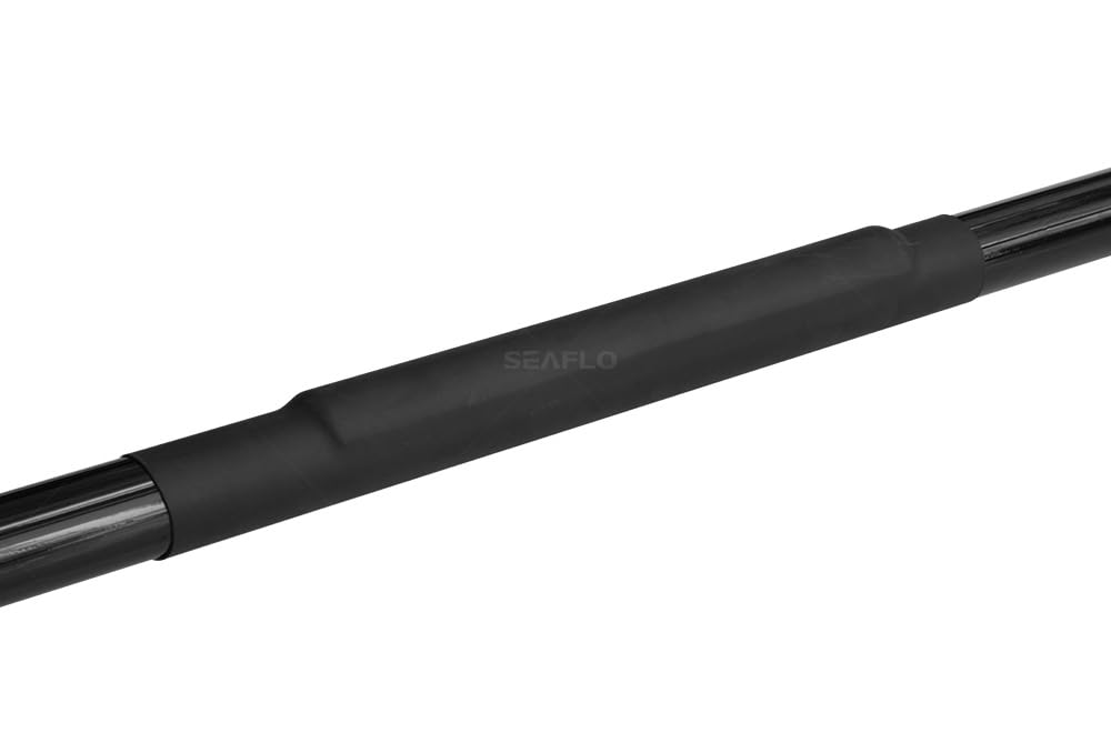 Seaflo LIGHTEU - Pagaie double - Jaune - Pour kayak, canoë, bateau, gouvernail Seaflo LIGHTEU - Pagaie double - Jaune - Pour kayak, canoë, bateau, gouvernail