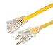 Marinco 18860388 14/3 Lighted Extension Cord - Non-Locking - 15a - 25