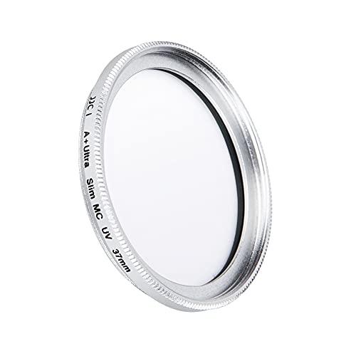 JJC Filtre UV 37 mm ultra fin multicouche protection UV (argenté)