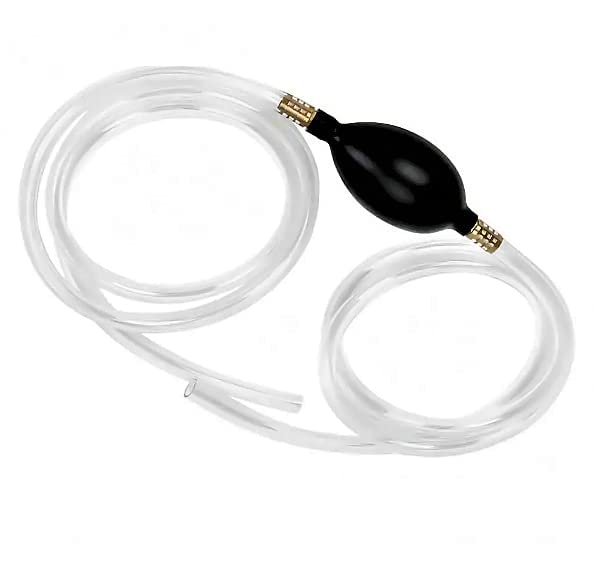 Wagmine Transfer Pump Kit Tank Sucker Latest High Flow Hand Pump Portable Manual Car Fuel Transfer Pump with 2M Hose for Petrol Diesel Oil Liquid Water Fish Tank