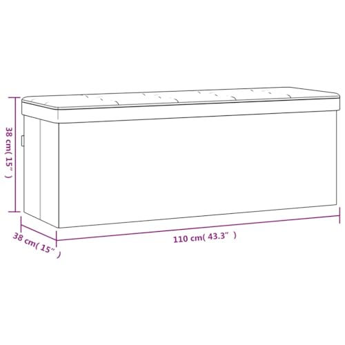 Banc de rangement pliable pour optimiser les petits salons - 4
