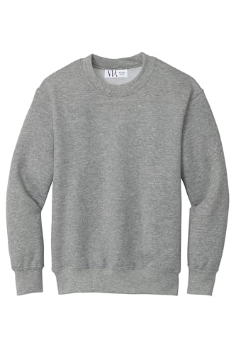 Fleece sweatshirt with a round neck Youth