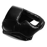 ROMISBABA Kopfschutz Boxhelm aus Schwamm Gepolstert Atmungsaktiv Unisex Trainingshelme für Karate...