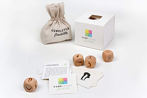 CUBELETICS flexibility - Deine Beweglichkeitswürfel - Spaß und Erfolg im Training durch Abwechslung. Funktionelles, ganzheitliches Training mit einem nachhaltigen Produkt