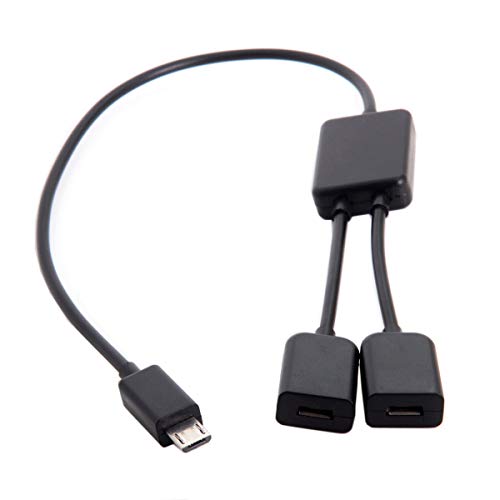 Cablecc - Cavo micro USB a doppia porta micro USB