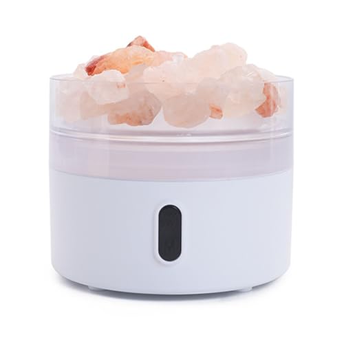 Difusor aromático eléctrico con lámpara de sal Haofy
