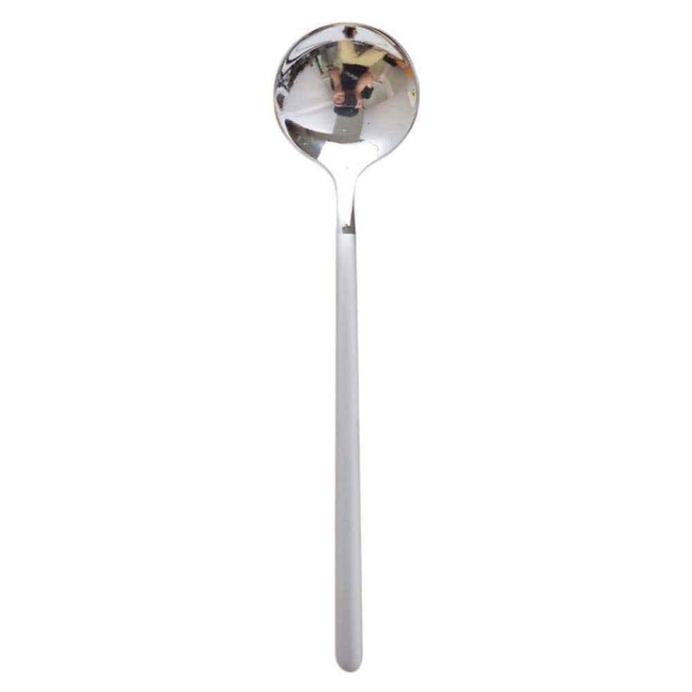 Cuillère Cuillères à Thé Cuillère de café multifonctionnelle petite cuillère ronde de cuillère de cuillère cuillère cuillère cuillère cuillère nourriture Cuillères à Dessert, Café, Crème Glacée