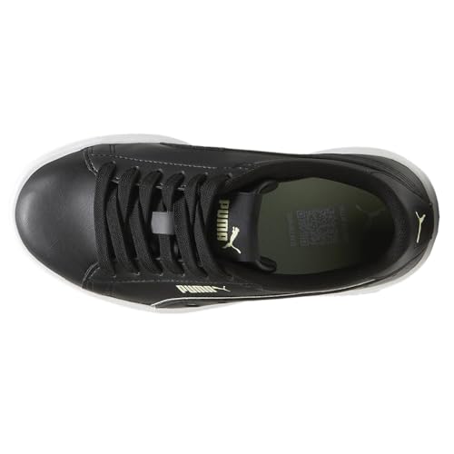 PUMA Toddler Girls Smash 3.0 Dance Party Glitter Logo Lace Up Sneakers Shoes Casual - Black4