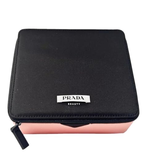 Prada Black Pink Train Case