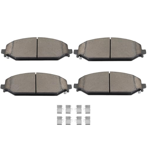 Image of SCITOO D2179-9424 Disc Brake Pads Sets Front Ceramic Brake Pads w /Hardware | For Jeep For Grand Wagoneer,For Grand Wagoneer L,For Wagoneer,For Wagoneer L,For Ram For 1500