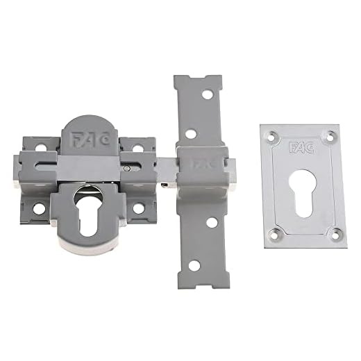 FAC 3010566 Cerrojo 311-l/ 80 Plata Sin Cilindro