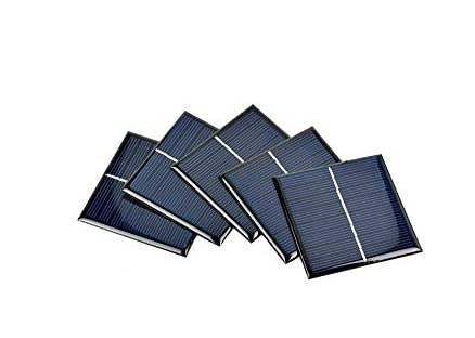 QBM Solar for DIY Square Shape Mini Solar Panel 6V-100 mAh (70 x 70 x 03 mm) (Pack of 5)-image-26