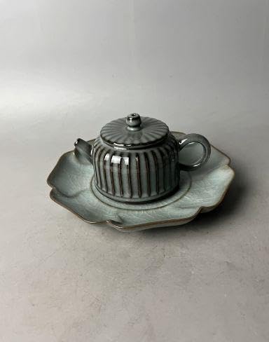 Amazon.co.jp: 中国 龍泉窯 (龍泉青磁）青磁 急须 皿 茶器 工芸品 置物