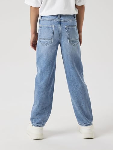 Name It Boy Jeans Straight Fit vaqueros rectos infantiles de algodón azul 2
