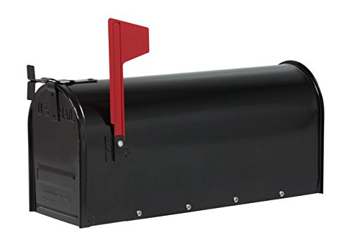Standard Type 1 Mailbox - Black, Solar Elite Group Galvanized Steel, Model-1C
