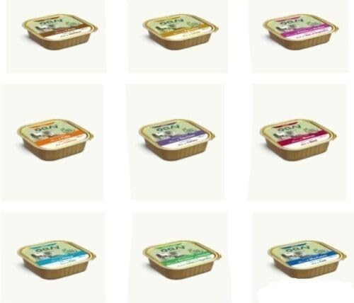 Oasy Adult Umido Per Cani Gusti Misti. 12 PEZZI MISTI DA 150g CADAUNO (Gusti in base alla disponibilità)