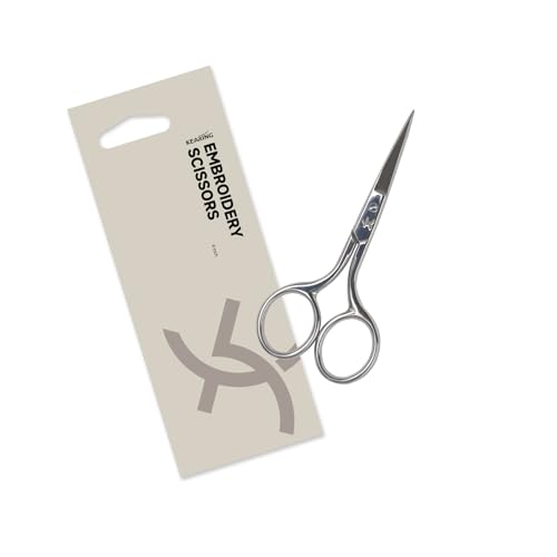 KEARING Stickschere 10 cm (4 Zoll) – Scharfe Präzisionsschere...
