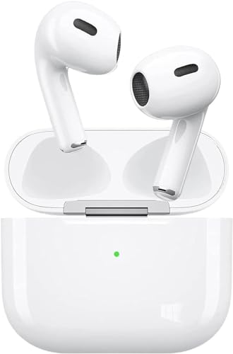 AMPLE Wireless Earbuds For Lenovo Tab M10 (Gen 3), M10 Plus (3rd Gen) M11, M10 HD (Gen 2), Tab P11, P11 Pro, P11 Plus, P12, (BT010) Wireless Bluetooth 5.3 Earbuds with Microphone Charging Case