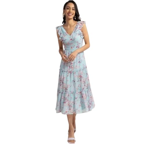 Classic Georgette Printed Gowns for Women (P-9941024-S) Multicolour-picture-41