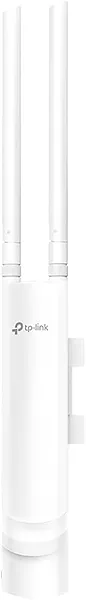 TP-Link EAP110-Outdoor V3, Omada N300 Wireless Outdoor Access Point, WiFi Coverage Up To 200 Meters, Passive PoE W/ Free PoE Injector, SDN Integrated, Cloud Access & Omada App, White