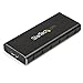StarTech.com M.2 SSD Enclosure for M.2 SATA SSDs - USB 3.1 (10Gbps) with USB-C Cable - External Enclosure for USB-C Host - Aluminum