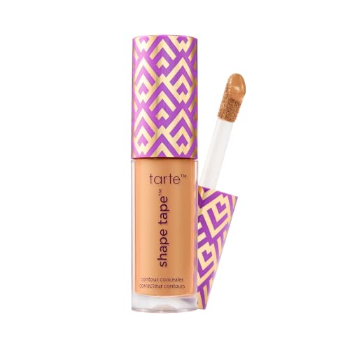 Image of tarte shape tape concealer - Full-Coverage Creaseless Soft Matte Finish, Brightening Under-Eye & Face Makeup, 16hr Longwear, Vegan & Cruelty-Free
