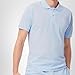 Lacoste Men's Classic Fit Signature Print L.12.12 Polo Shirt, Rill Blue, Large