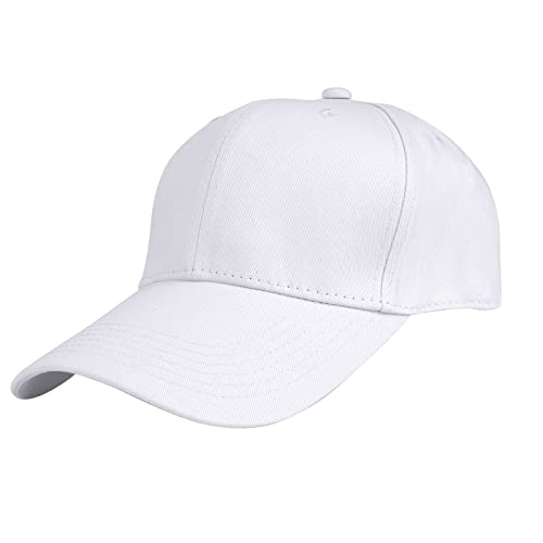 Casquette de Baseball pour Hommes, Casquette de Camionneur Chapeaux de Baseball Unisexes d'été pour Femmes extérieur réglable Adulte de Sport Classiques Casquette de Protection 58-65 cm Cover
