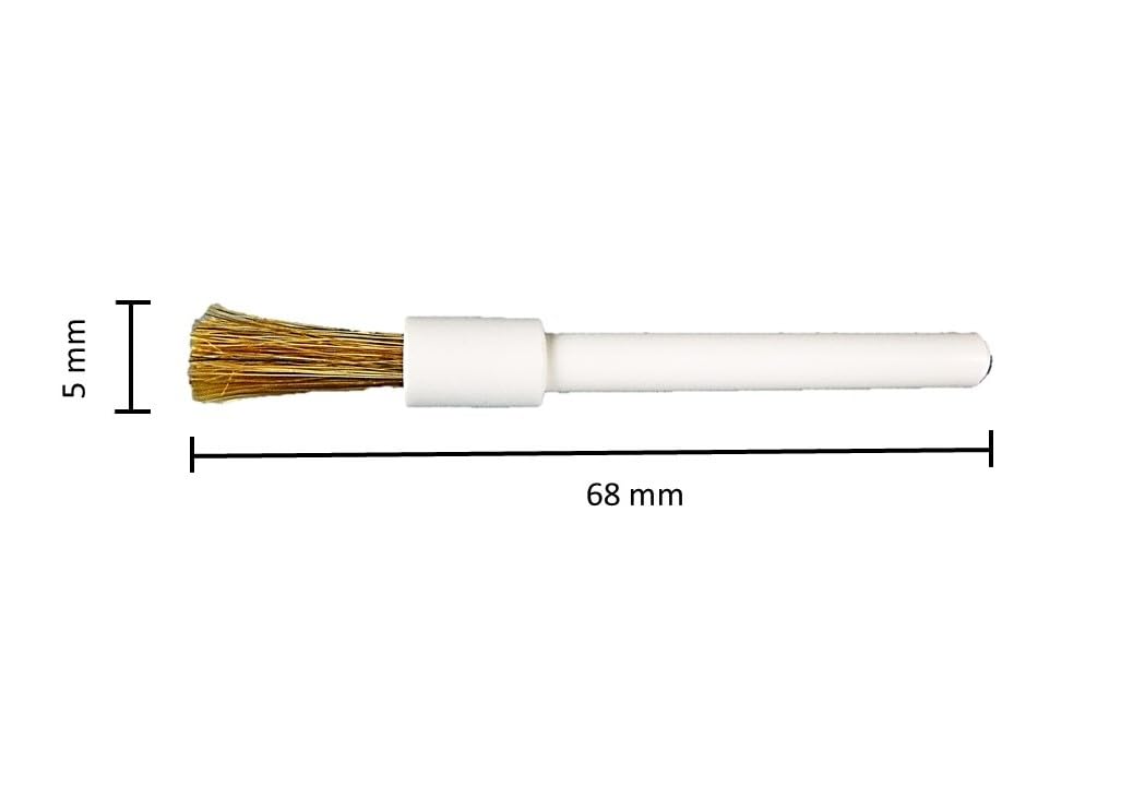 REMA TIP TOP Vulkanisierlösung-​Schlauchflicken-Set No.0 (Ø 30 mm) | Schlauch-Reparatur-Set mit 100 Flicken Größe 0, 10 Tuben Vulkanisierlösung und 10 Pinseln 68 mm lang