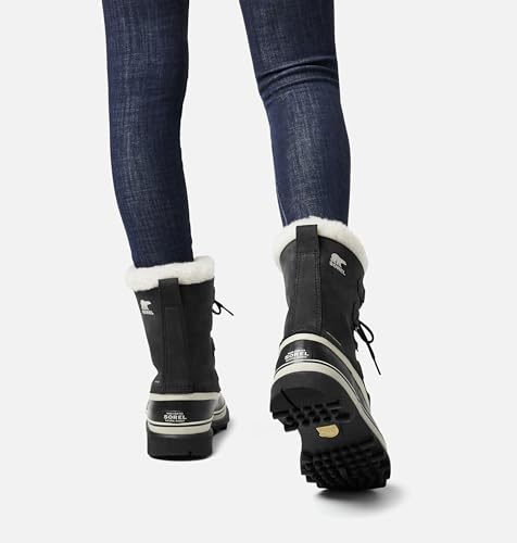 Sorel CARIBOU WATERPROOF, Damen Schneestiefel, Black x Stone, – Ansicht 6