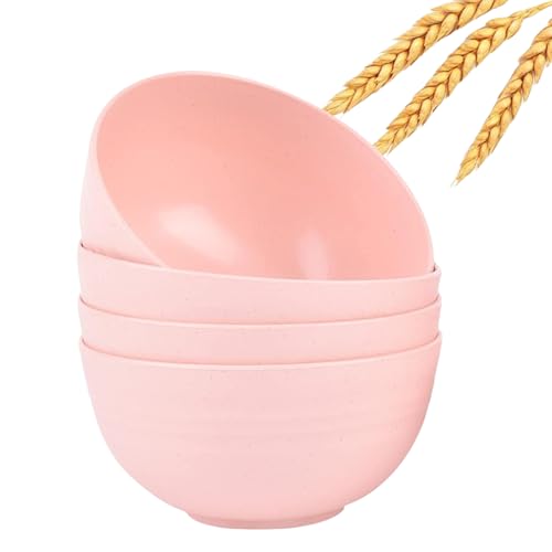 GZTFPQ Kunststoff Schalen Set 4 Stück 750ml,Müslischalen Salatschalen, Unzerbrechlich & Wiederverwendbar & Langlebig & Leicht Bowl Schüssel, Suppenschüssel Bpa Umsonst Spülmaschine GZTFPQ Kunststoff Schalen Set 4 Stück 750ml,Müslischalen Salatschalen, Unzerbrechlich & Wiederverwendbar & Langlebig & Leicht Bowl Schüssel, Suppenschüssel Bpa Umsonst Spülmaschine