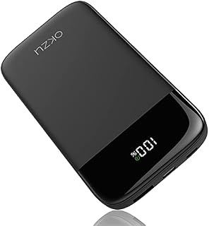 OKZU 10000mAh LED Display Mobile Phone Portable Power Bank, 22.5W PD3.0 QC4.0 Fast Charging Portable Charger, Phone External Battery Pack for iPhone 13 12 11 8 Samsung Galaxy S21 S10 Huawei Xiaomi