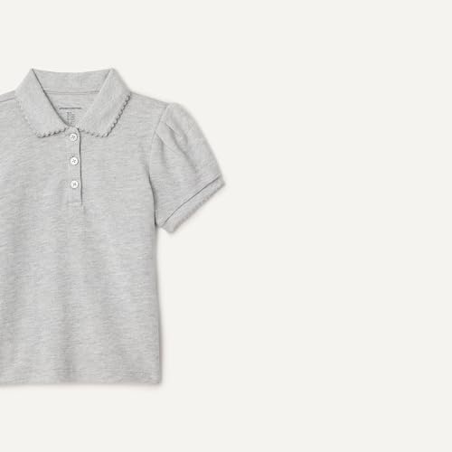 Image of Amazon Essentials Girls and Toddlers' Uniform Pique Polo Shirt