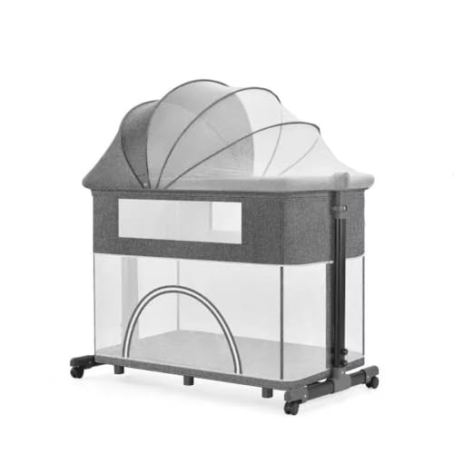 (更に、大幅値下げ)グレーの折りたたみベビーベッド グレーの折りたたみベビーベッド Amazon.co.jp: Brotish 折りたたみ式
