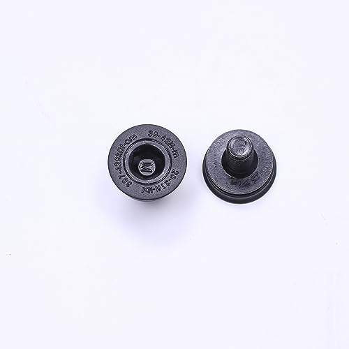 Image of PROWHEEL Bike Hex Crank Arm Fixing Bolts Spindle 8mm Allen Key Bolt Screws Capless Bottom Bracket for Cycling Bicycle Axle Fits Many Bike Cranksets